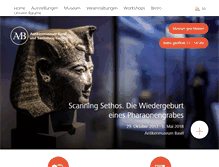 Tablet Screenshot of antikenmuseumbasel.ch
